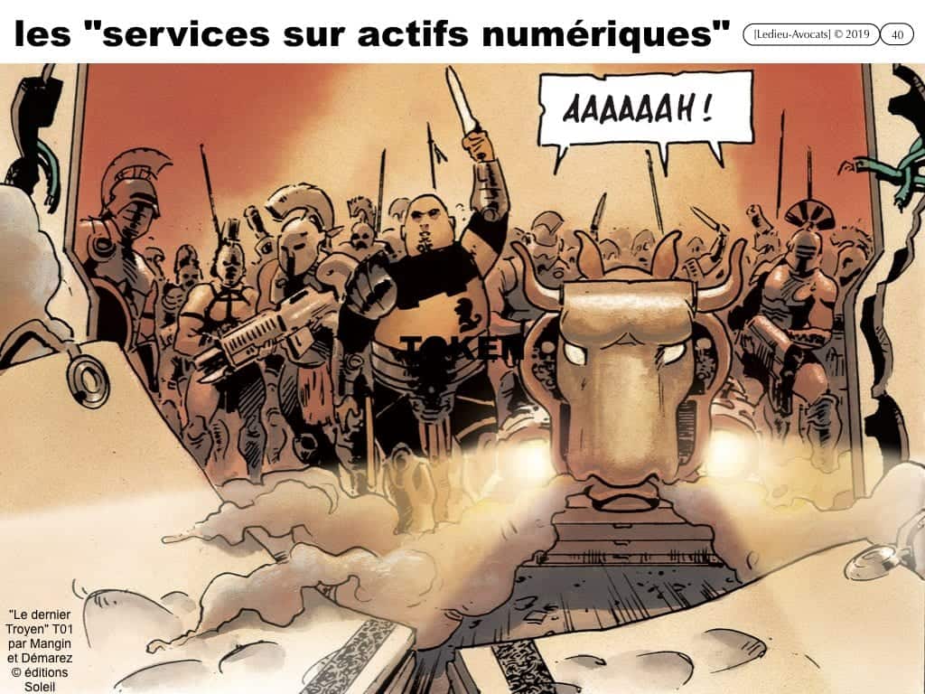 blockchain TOKEN et jeton / valeur numérique - loi PACTE 2019