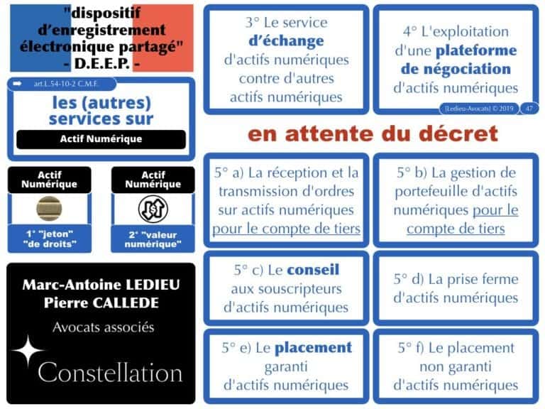 263-1-protocole-BLOCKCHAIN-TOKEN-jeton-valeur-numerique-loi-PACTE-du-22-mai-2019-DEEP-dispositif-dechange-electronique-partage-Constellation©Ledieu-Avocats-29-09-2019-.047