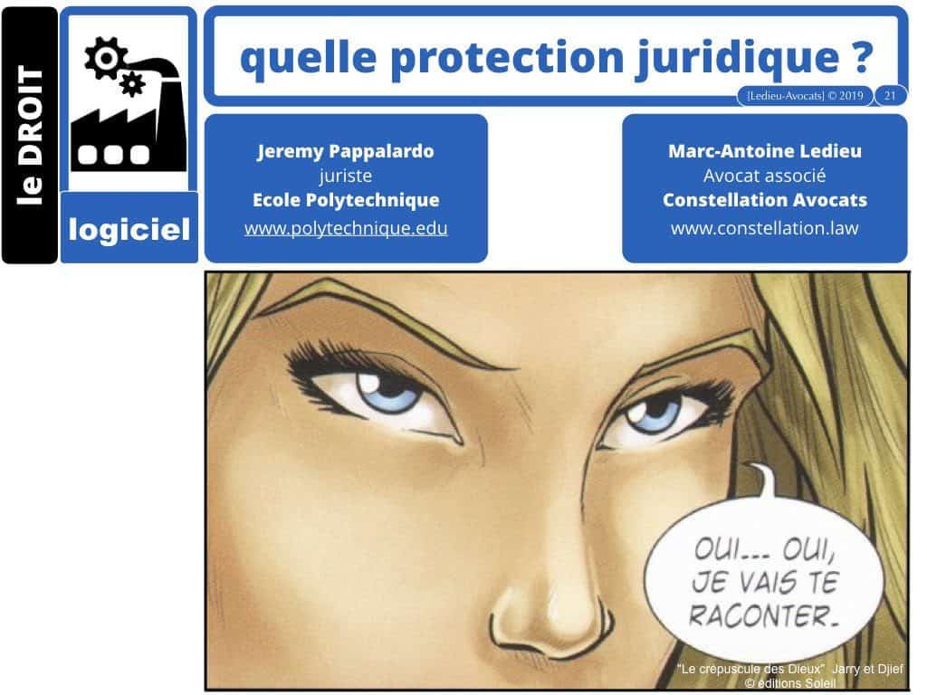 LOGICIEL quelle protection juridique et technique ?