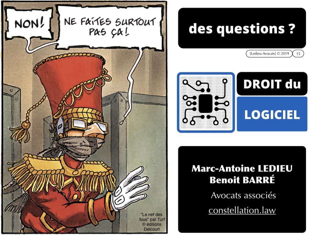 droit du LOGICIEL (arrêt CJUE 18 décembre 2019)