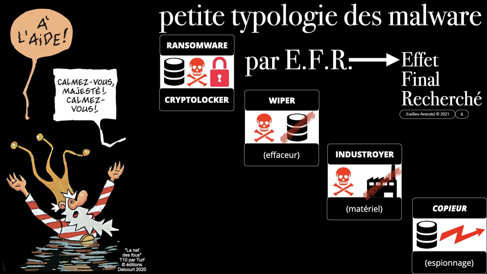 la cyber attaque SolarWinds / SunBurst et les Effets Finaux Recherchés (EFR) podcast NoLimitSecu ©Ledieu-Avocats